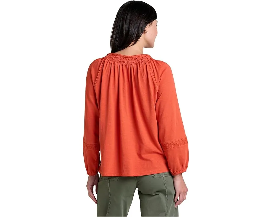 Toad&Co Блуза Primo с длинным рукавом и вырезом лодочкой