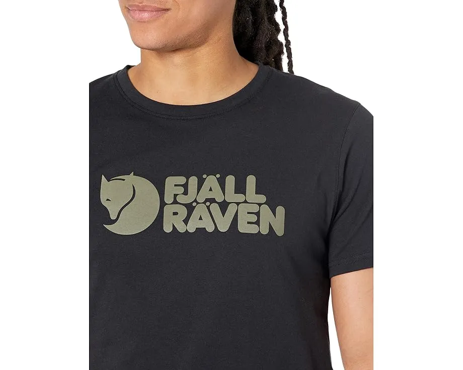 Футболка Fjällräven Logo из органического хлопка и переработанного полиэстера