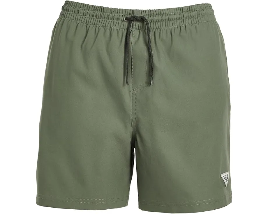 Детские шорты Columbia Kids PFG Rambler Water с сетчатой подкладкой и защитой UPF 50