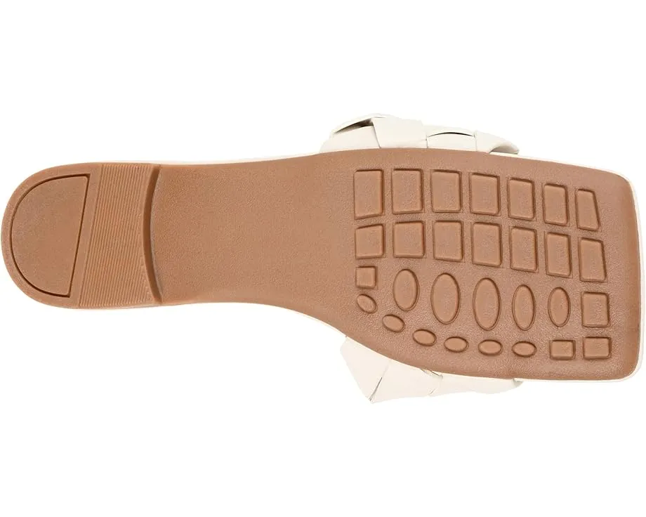 Сандалии Journee Collection Cassay с квадратным носком и низким каблуком