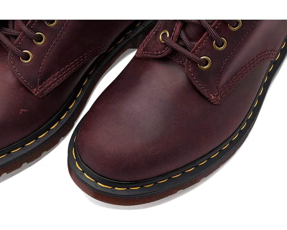 Ботинки Dr. Martens 1460 из премиальной кожи вишневого цвета