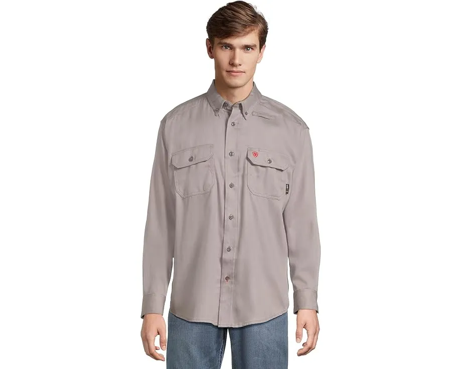 Рабочая рубашка Ariat FR Solid с длинными рукавами и огнестойкой тканью