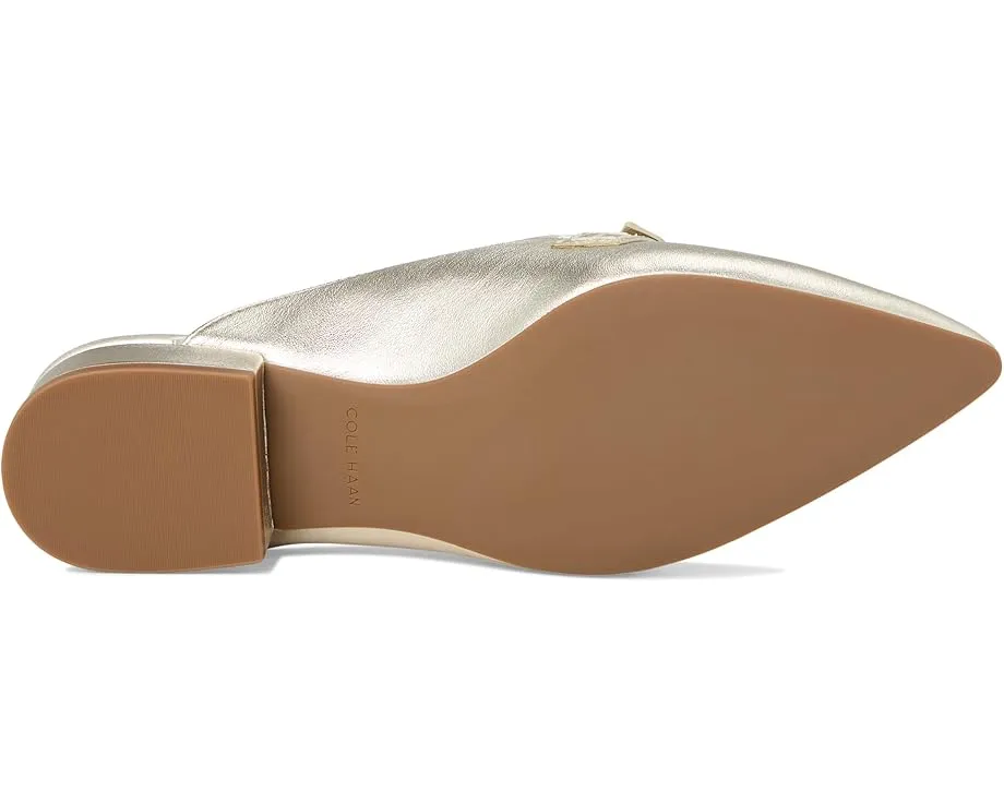 Туфли Cole Haan Piper Bow Mule с бантом и обернутым каблуком