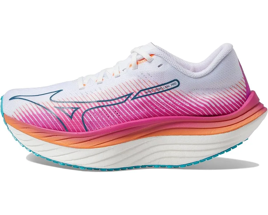 Mizuno Wave Rebellion Pro кроссовки с цветными акцентами и энергоотдачей
