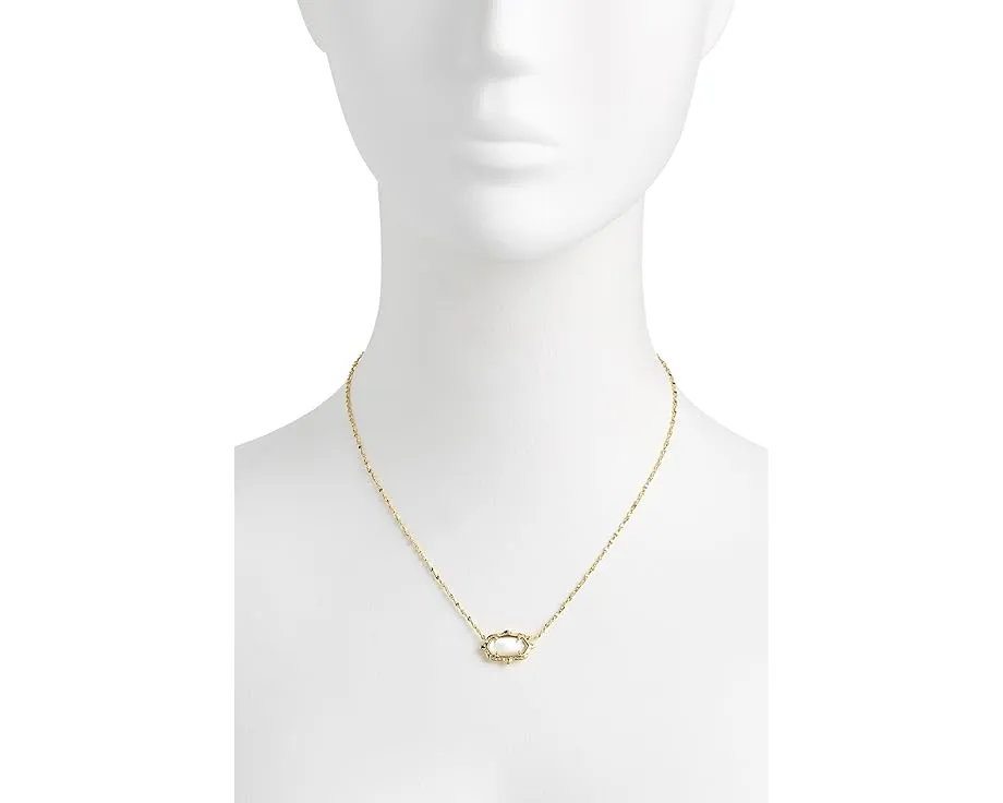 Короткое колье Kendra Scott Elisa с кулоном в фигурной оправе