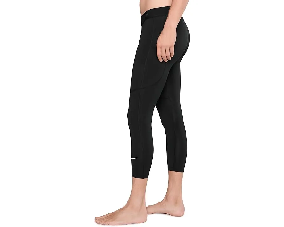Nike Pro Dri FIT лосины 3/4 для фитнеса с боковым карманом