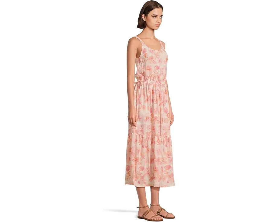 Splendid Макси-платье Sutton Floral с цветочным принтом и многоярусным дизайном