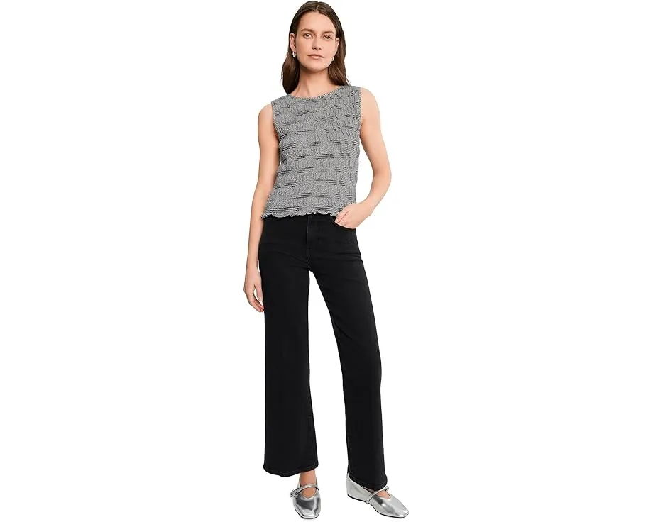 Топ Madewell Sachi Smocked Tank в полоску