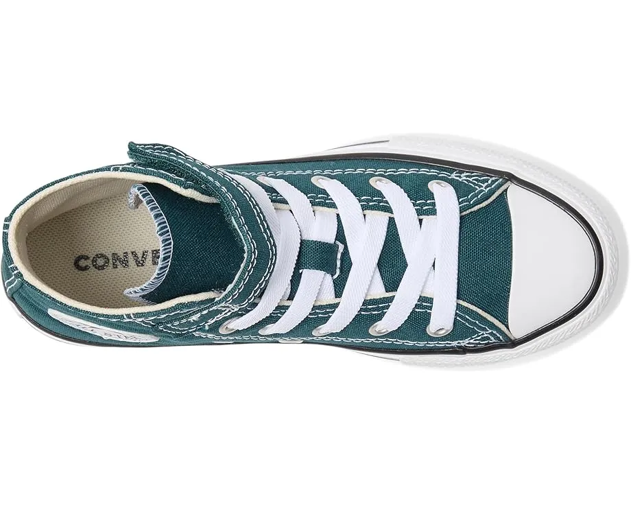 Кроссовки Converse Kids Chuck Taylor All Star Easy On на шнуровке с регулируемым ремешком