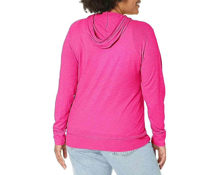 Толстовка Slub Jersey от Hanes с полной застежкой