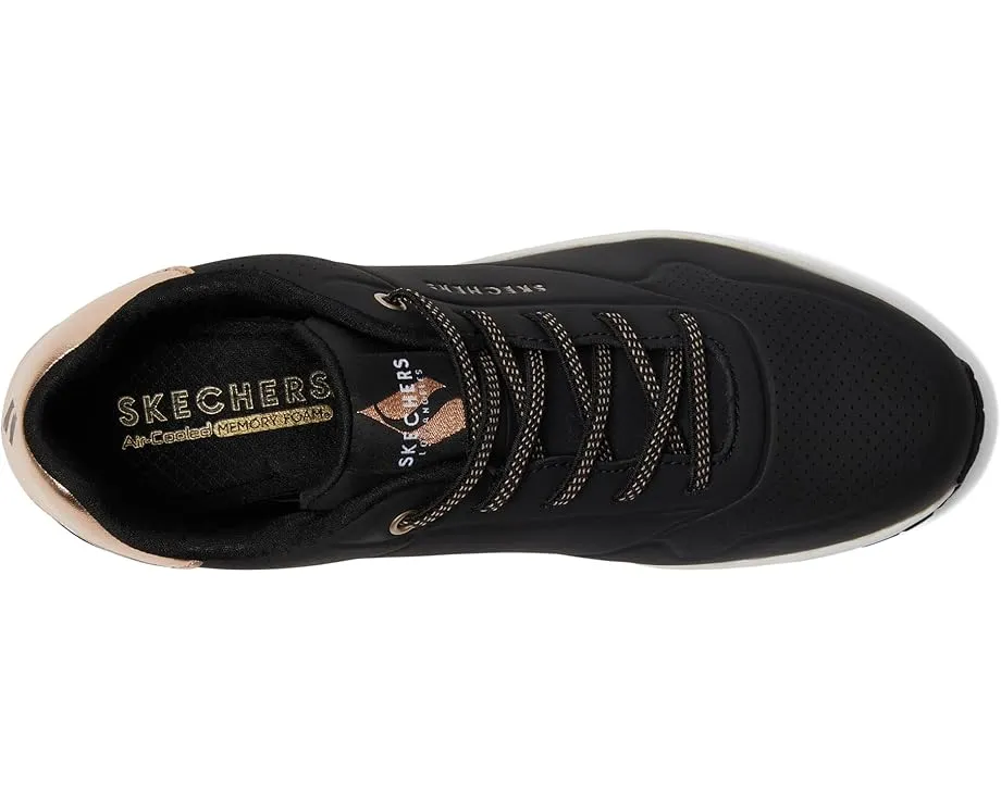 Кроссовки UNO Shimmer Away от Skechers черные