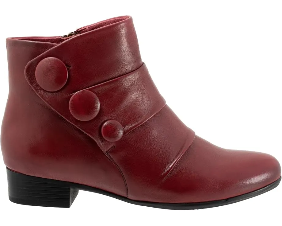 Ботинки Trotters Mila с круглым носком и тремя декоративными пуговицами