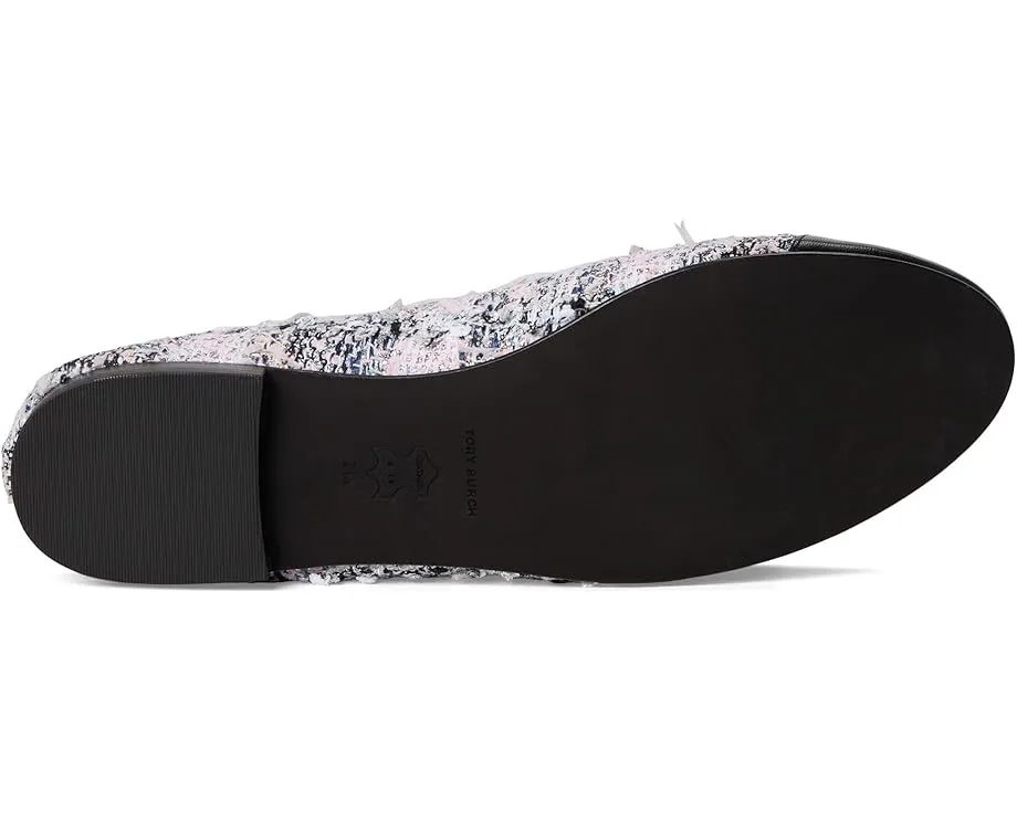 Балетки Tory Burch Cap Toe с бантом и контрастным мыском
