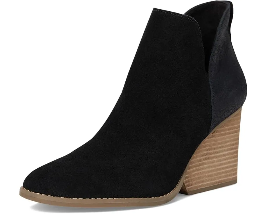 Ботинки TOMS Eliza на удобном каблуке с вырезами и стелькой из ПУ