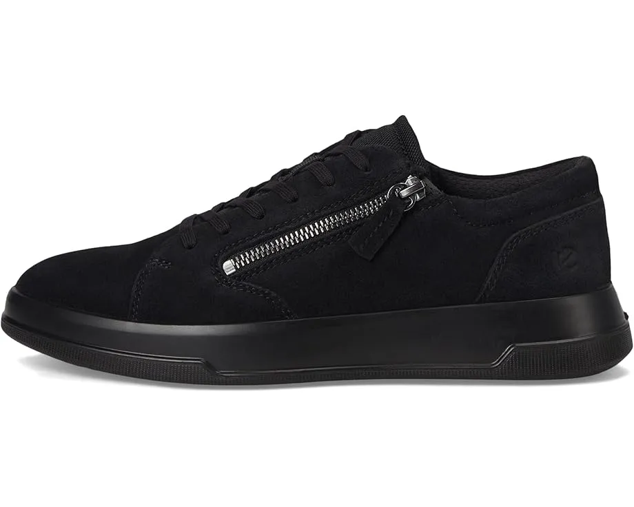 Кроссовки ECCO Move Zip Lace Sneaker из кожи с технологией FLUIDFORM