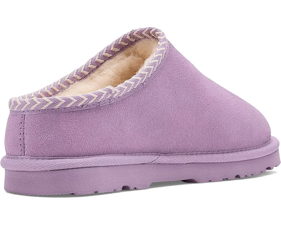 Тапочки Tabitha Bearpaw из кожи с круглым носком