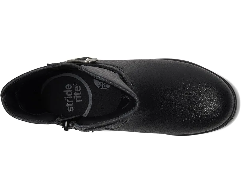 Ботинки Stride Rite SR Lizz для малышей и детей из кожи с молнией и стелькой Ortholite