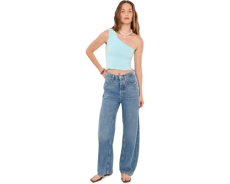 Топ So Soft Seamless Modal Asymmetrical Cami Free People с эффектным асимметричным кроем