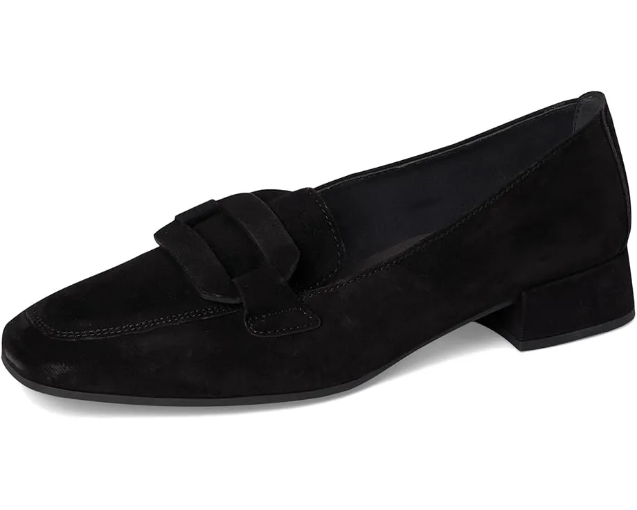 Gabor 75.261.17 замшевые лодочки с квадратным носком и пряжкой