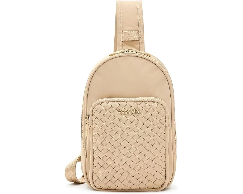 Сумка через плечо Waverly Woven Baggallini с плетеным узором