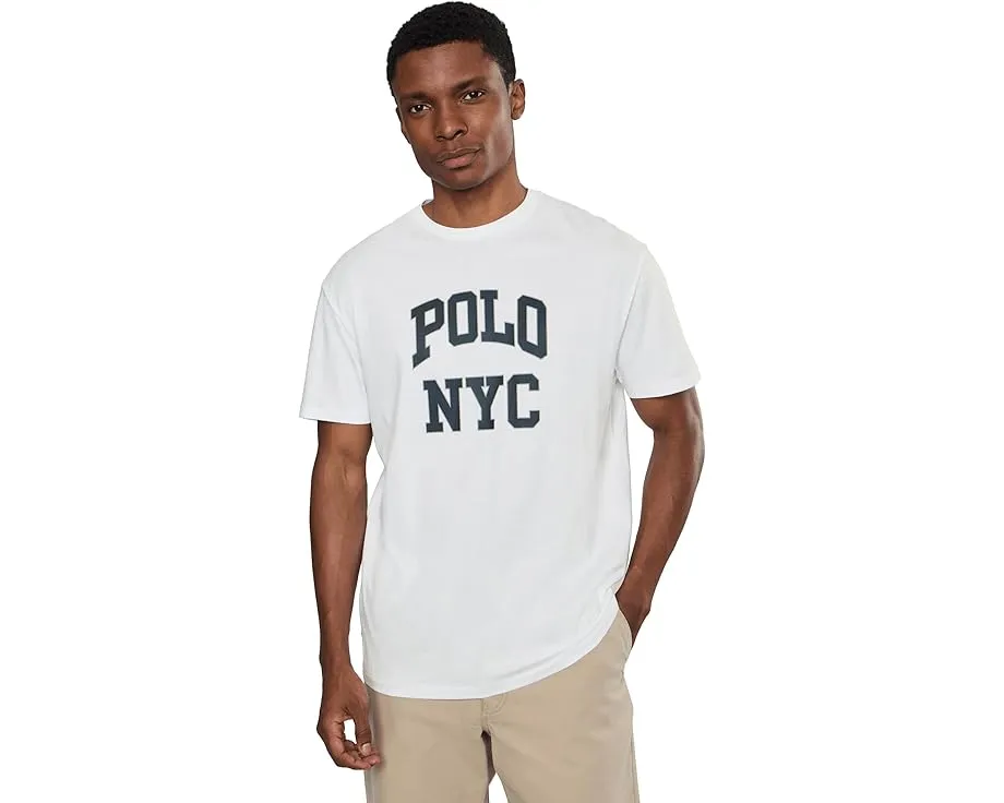 Футболка Polo Ralph Lauren Classic Fit Jersey Graphic с винтажным принтом