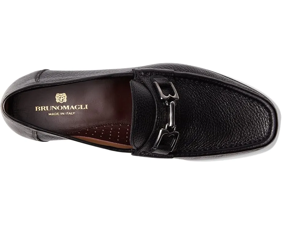 Бруно Магли Trieste мокасины из итальянской кожи с пряжкой