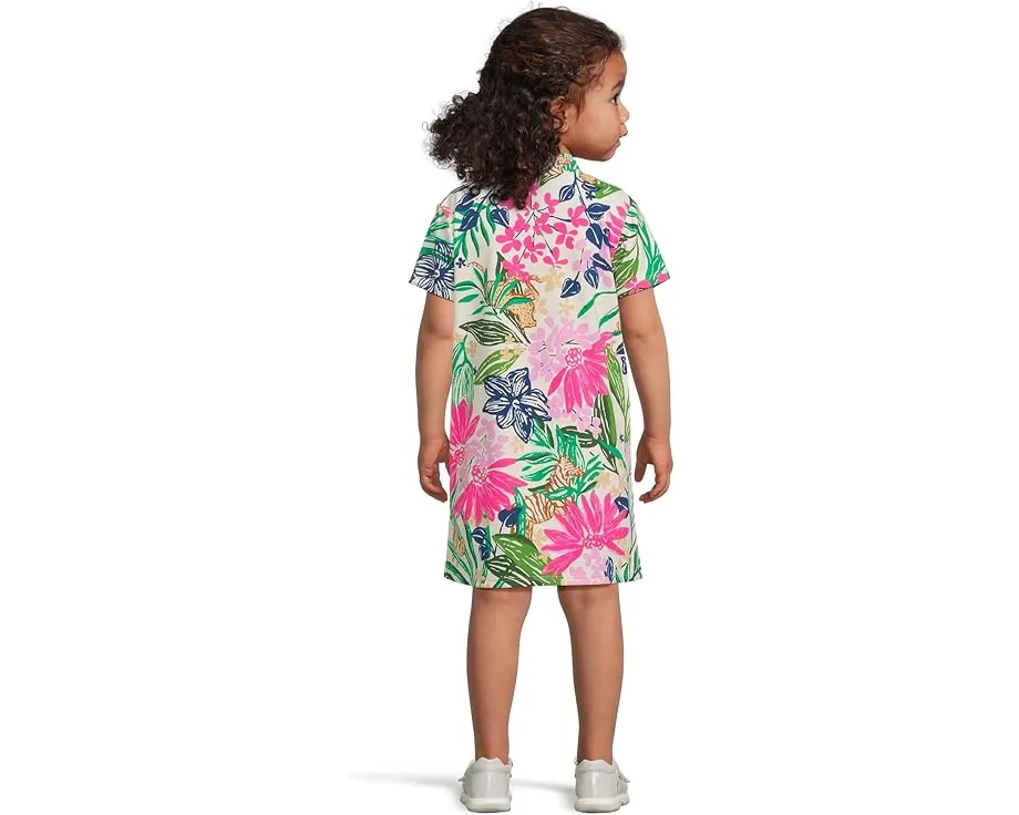 Платье Mini Love Active с защитой от солнца UPF 50+ и шортами Lilly Pulitzer Kids