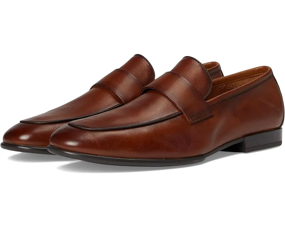 Пенни лоферы Steve Madden Belleaire из кожи с квадратным каблуком