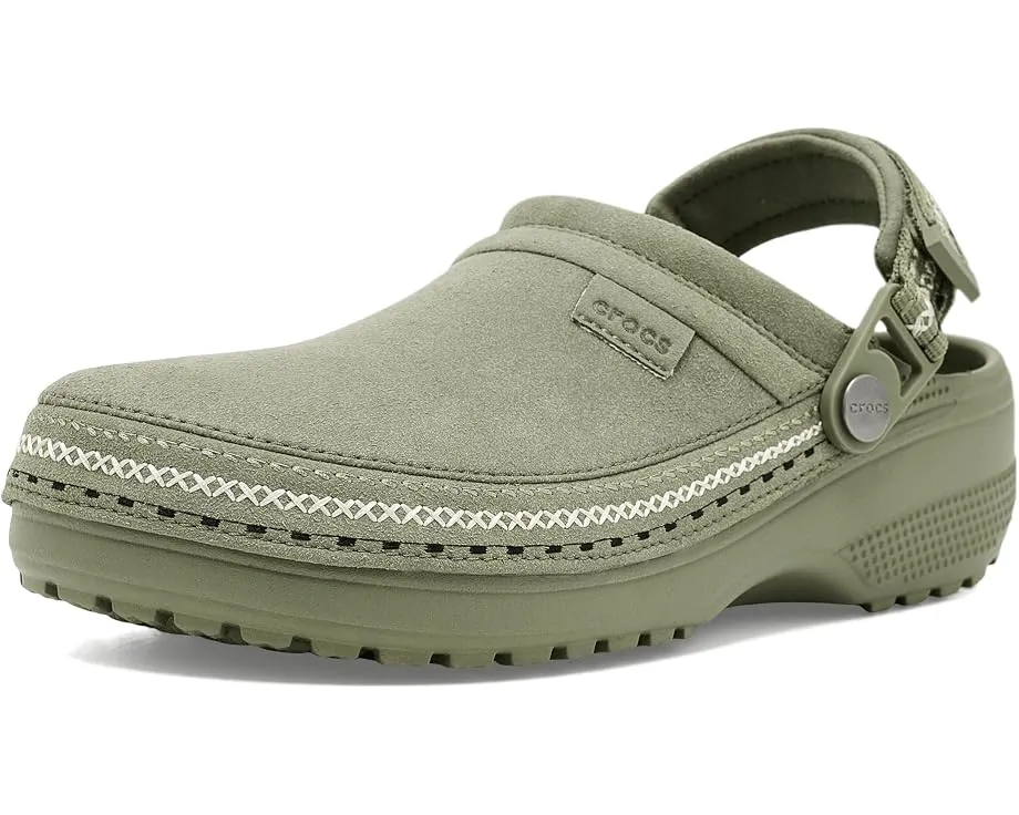 Сабо Classic Crafted Canvas Vegan Suede Stitch от Crocs