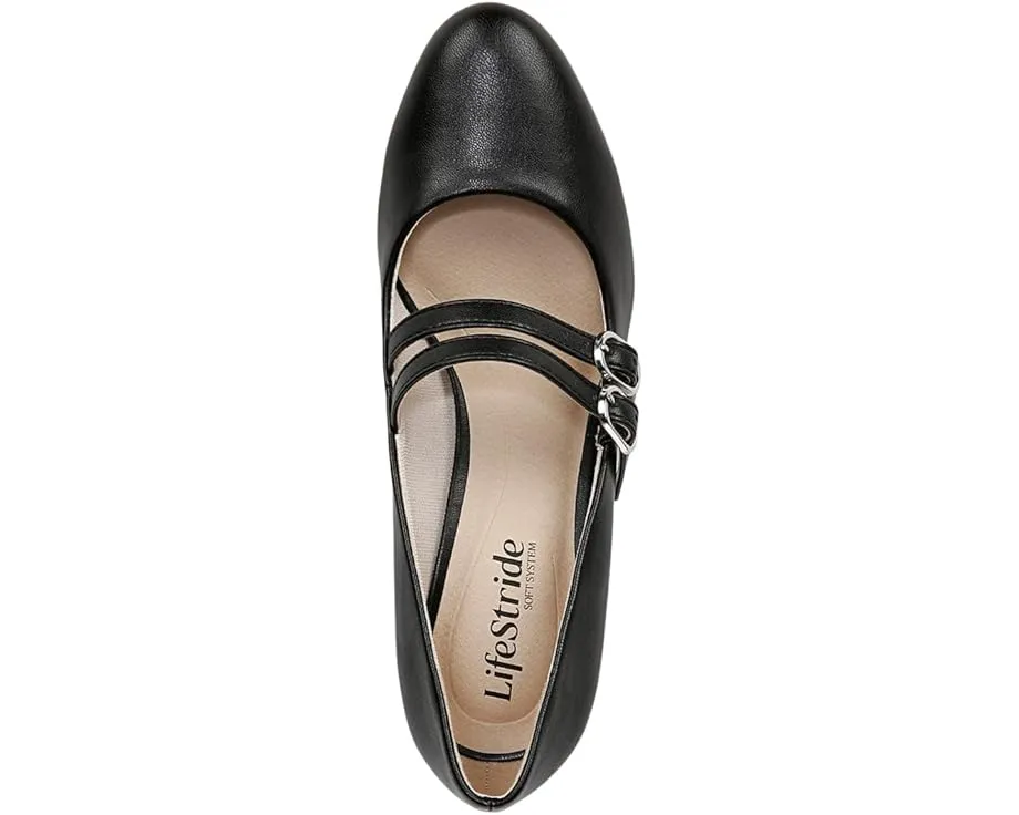 LifeStride True Trendy лодочки с двумя регулируемыми ремешками и миндалевидным носком