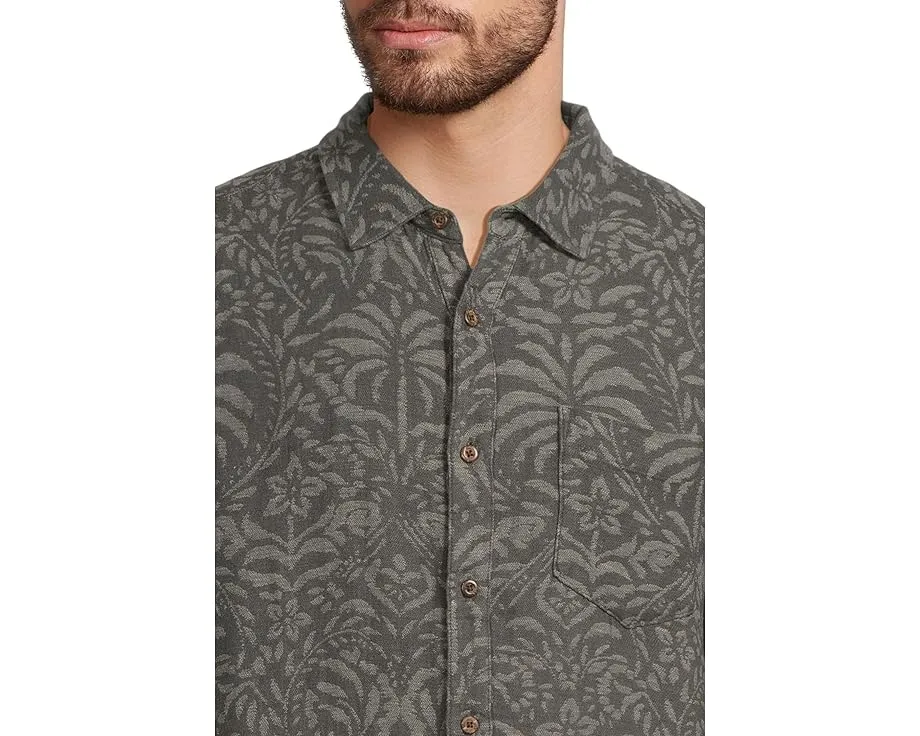 Рубашка Hurley Encinitas с коротким рукавом из льняной смеси