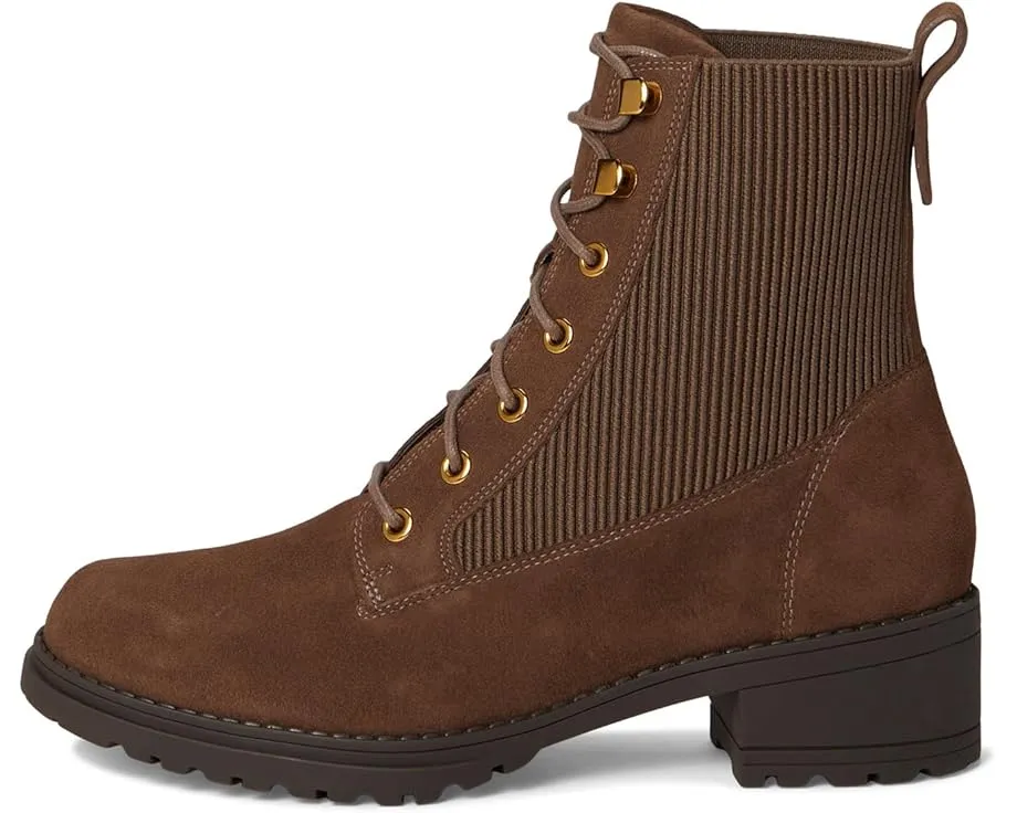 Cole Haan Camea Waterproof Combat Boot 2 на квадратном каблуке из кожи