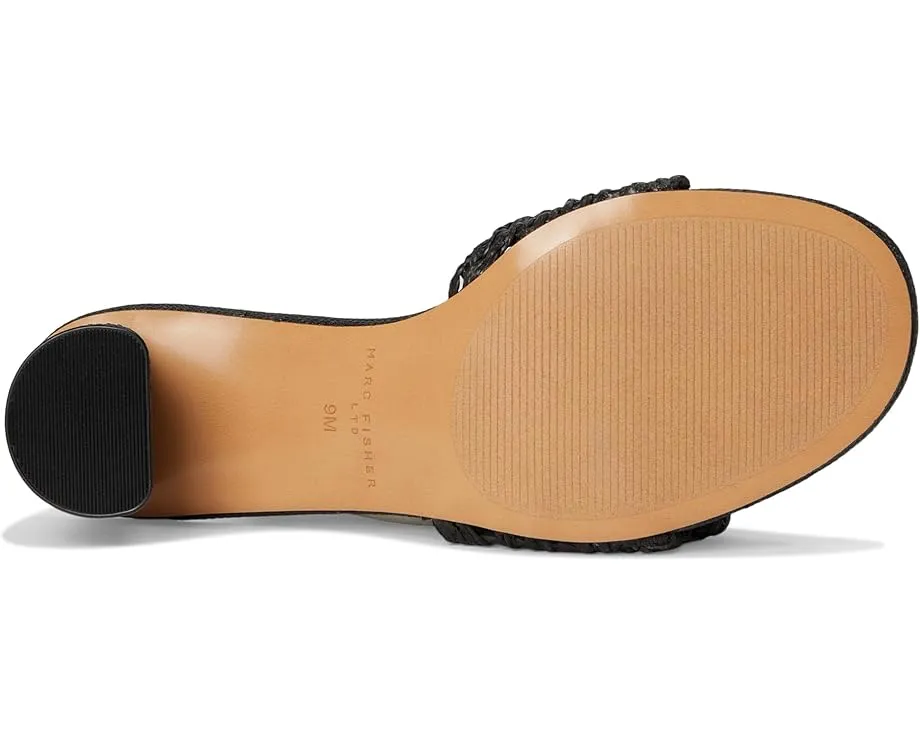 Босоножки Marc Fisher LTD Jazmine на квадратном каблуке с плетеной бретелью