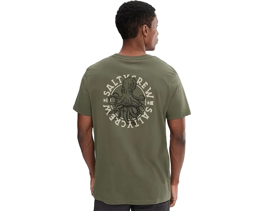 Футболка Salty Crew с коротким рукавом и принтом Tentacles из гребенного рингспуна