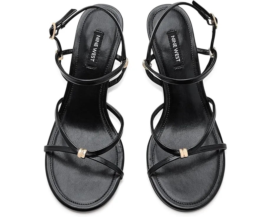 Босоножки Nine West Devva на танкетке с регулируемым ремешком на щиколотке