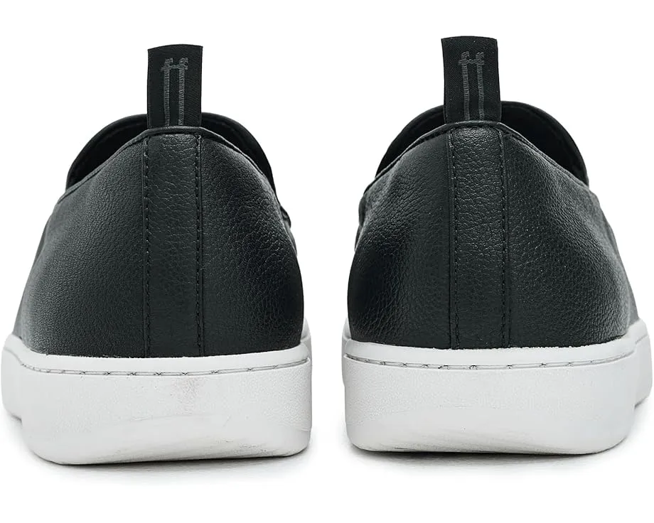 Лоферы FitFlop Craft-Q Tumbled-leather Moc с технологией iQushion