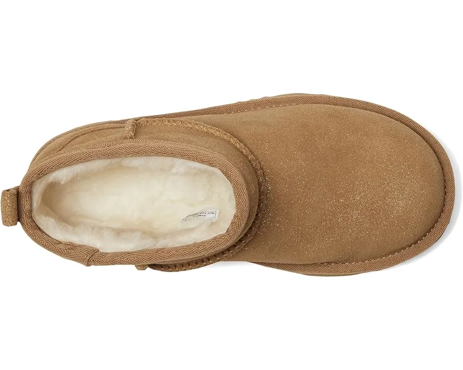 Детские сапоги UGG Kids Classic Ultra Mini Dazzle из замши