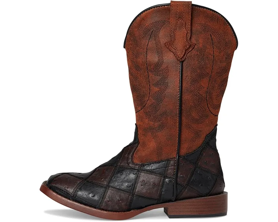 Ботильоны Bird Blocks с аппликацией под страуса Roper