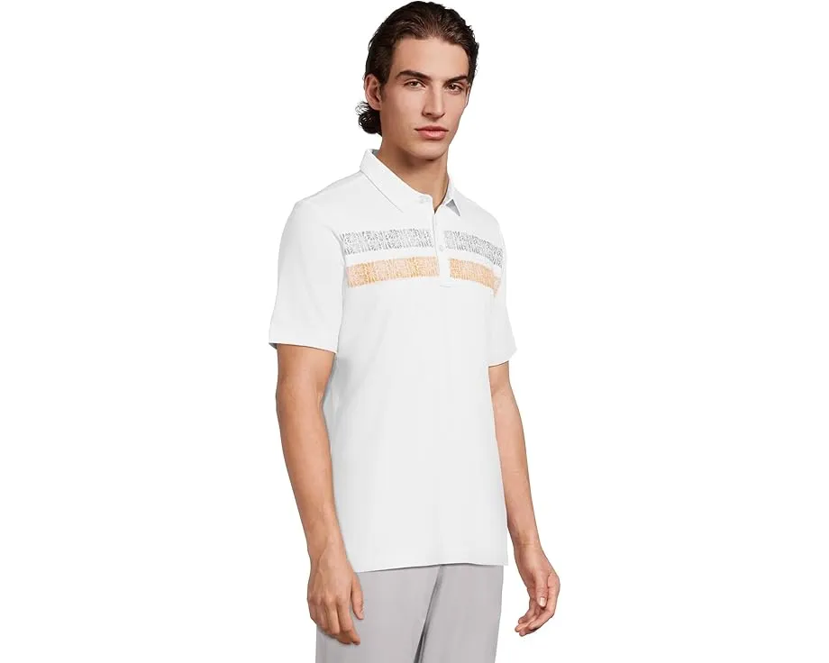 Футболка-поло Perfect Memory от TravisMathew с застежкой на пуговицах и принтом