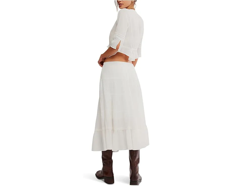 Комплект Free People Bright Side с вышивкой и завязками