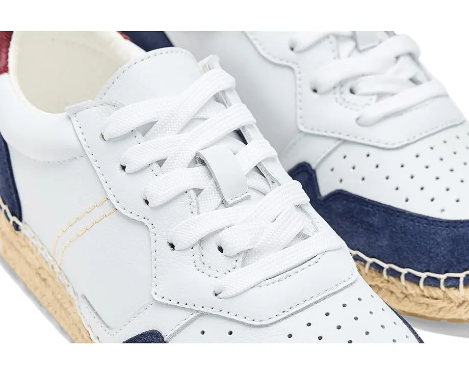 Кроссовки Serendipity с подошвой эспадрильи из кожи и замши