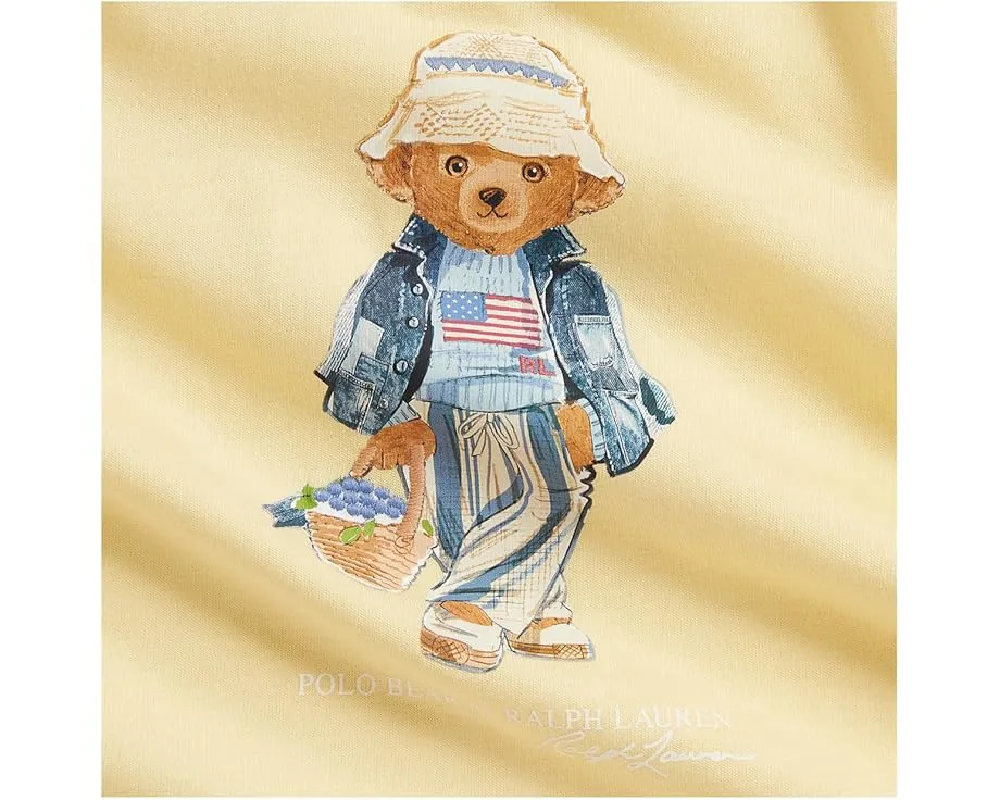 Комплект Polo Ralph Lauren Kids: платье и шортики с медвежонком Polo Bear