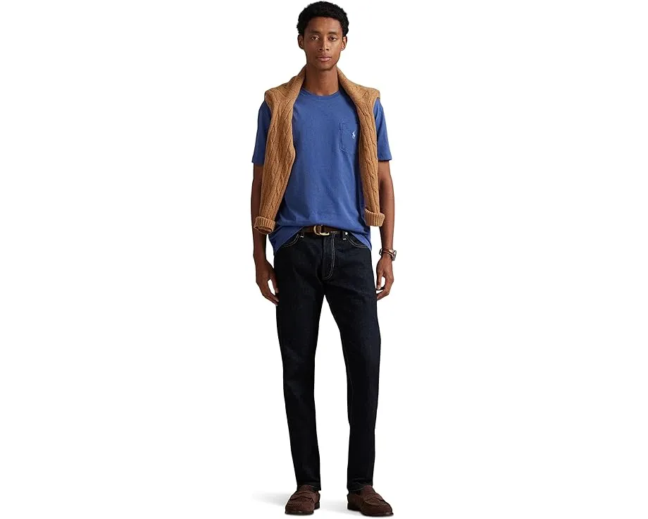 Футболка Polo Ralph Lauren Classic Fit Jersey Pocket с вышитым логотипом