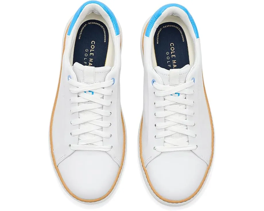 Гольфы Cole Haan GrandPro TopSpin Golf с водонепроницаемым верхом и подошвой без шипов