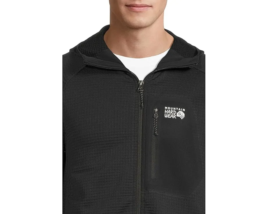 Толстовка Mountain Hardwear Polartec Power Grid с капюшоном на молнии