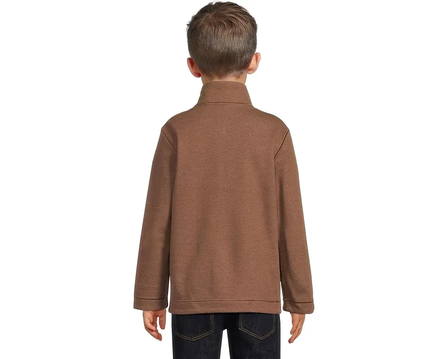 Реверсивная кофта Johnston & Murphy Kids с молнией на четверть и воротником стойкой