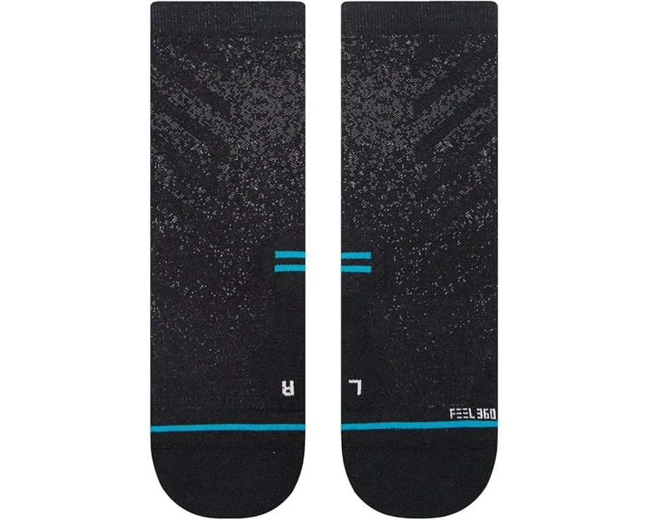 Носки Stance Run Light Quarter для бега с амортизацией и защитой лодыжки