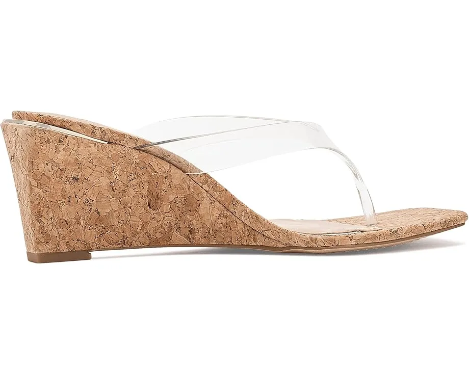 Сандалии-вьетнамки Cianna Thong Wedge Vince Camuto на танкетке