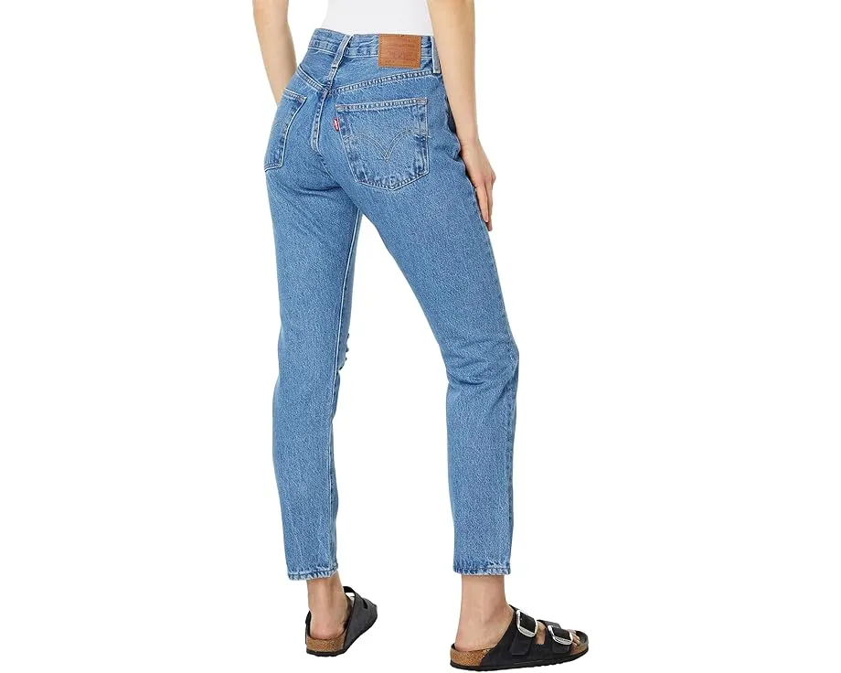 Джинсы Levi's Premium 501 Skinny с прямыми штанинами и застежкой на пуговицах