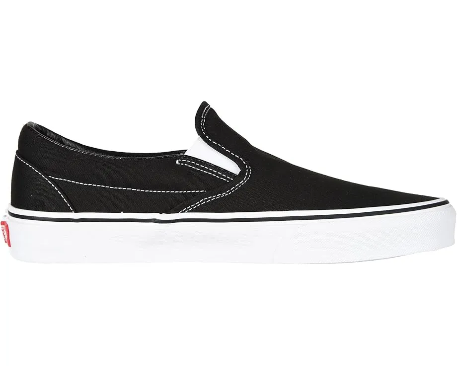 Классические слипоны Vans с холщовым верхом и резиновой подошвой